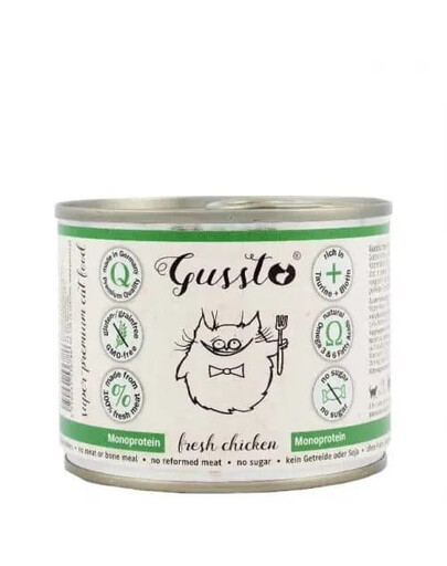 GUSSTO Fresh Chicken - carne fresca di pollo 200 g